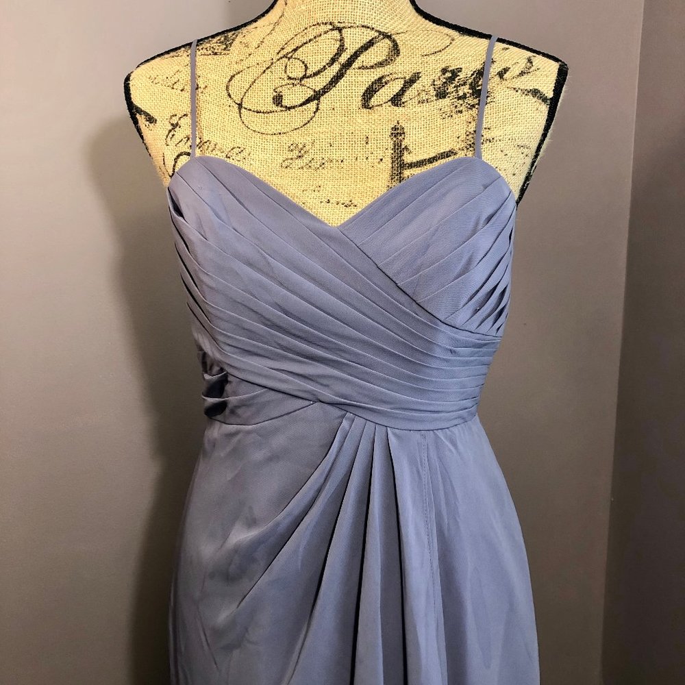 Brideside Full Length Dress Gown Formal Purple 6